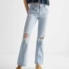 Jean Flare Déchirures Décoratives -Vêtements Pascher 57003261 TC