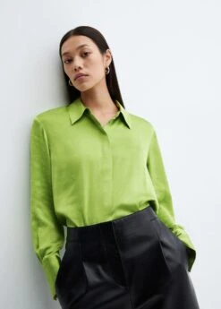 Chemise Fluide Satinée -Vêtements Pascher 57003777 44 D2