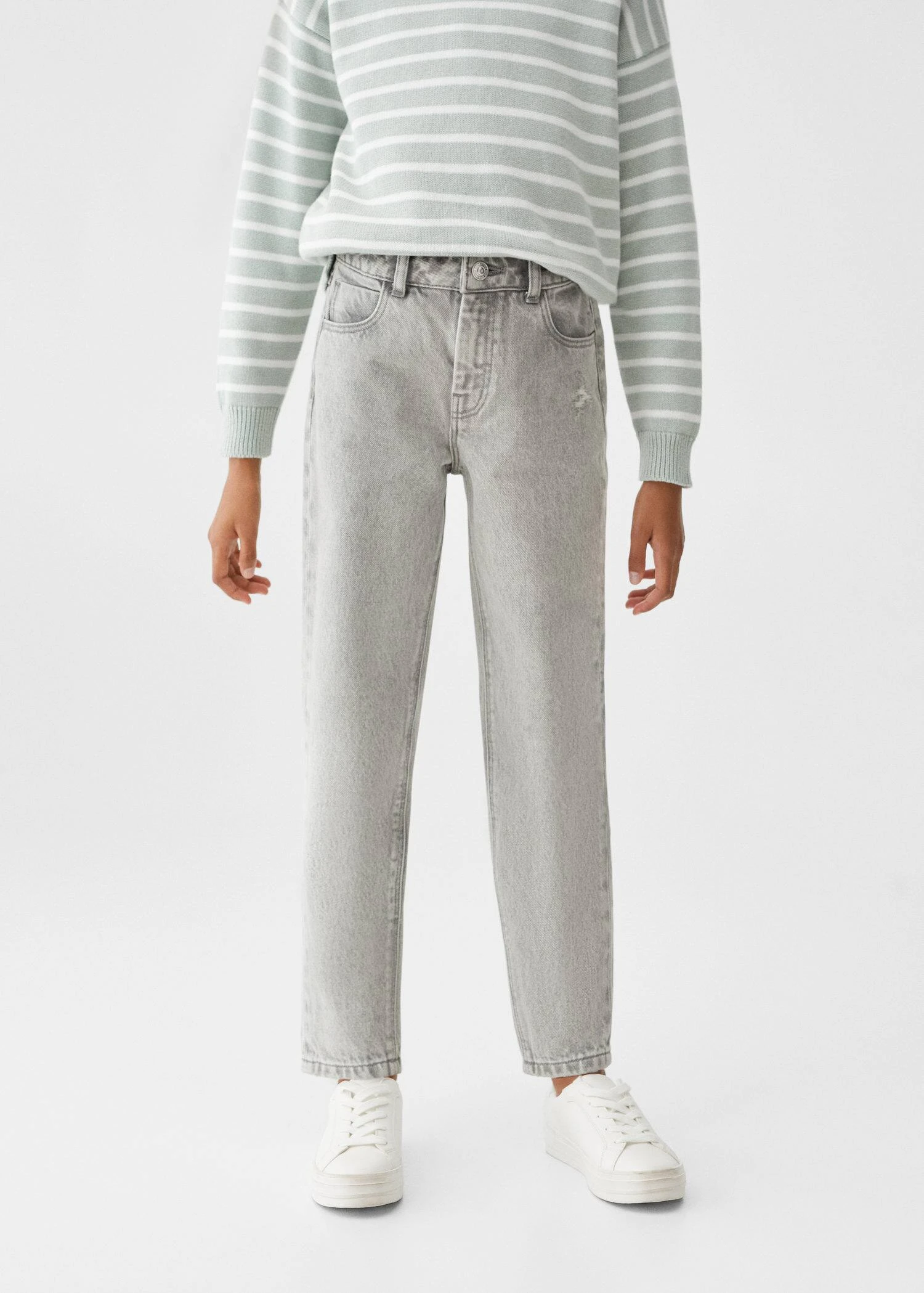 Jean Mom-fit Coton 3 Jean Mom-fit Coton