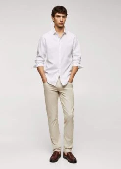 Chemise Slim-fit Coton Structurée -Vêtements Pascher 57004009 01 99999999 01