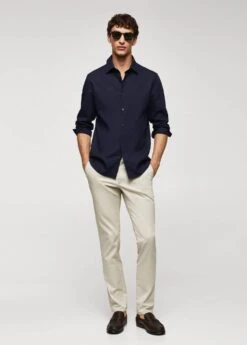 Chemise Slim-fit Coton Structurée -Vêtements Pascher 57004009 56 99999999 01