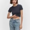 T-shirt Modal Crop