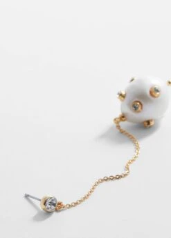 Boucles D'oreilles Fil Perle 7 Boucles D'oreilles Fil Perle -Vêtements Pascher 57004056 OR D1