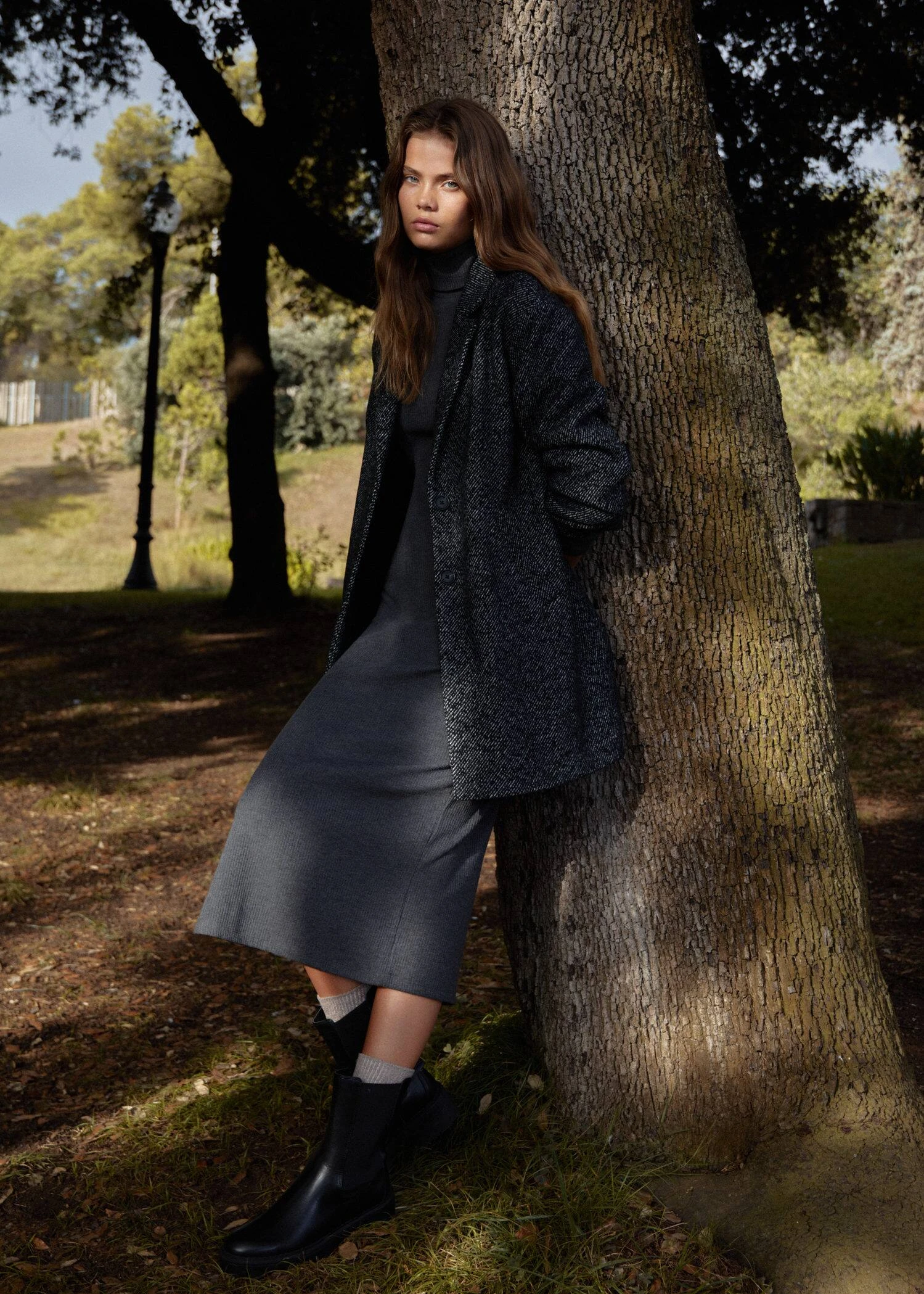 Manteau Jaspé En Laine 8 Manteau Jaspé En Laine – Image 6