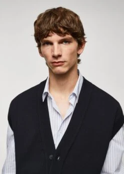 Gilet Maille Boutons 14 Gilet Maille Boutons -Vêtements Pascher 57004405 56 D1