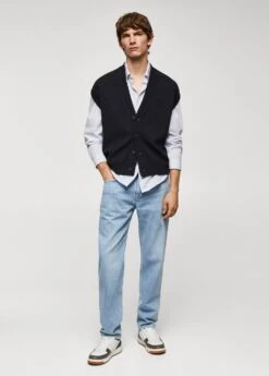 Gilet Maille Boutons 16 Gilet Maille Boutons -Vêtements Pascher 57004405 56 D4