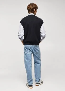 Gilet Maille Boutons 13 Gilet Maille Boutons -Vêtements Pascher 57004405 56 R