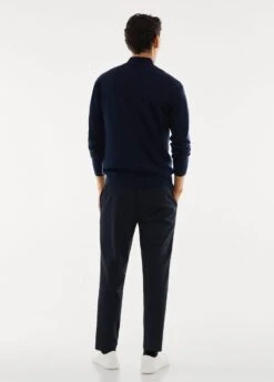 Pull-over 100 % Laine Mérinos Col Zippé -Vêtements Pascher 57004765 56 R