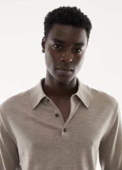 Polo 100 % Laine Mérinos Manches Longues 39 Polo 100 % Laine Mérinos Manches Longues -Vêtements Pascher 57004766 07 D1