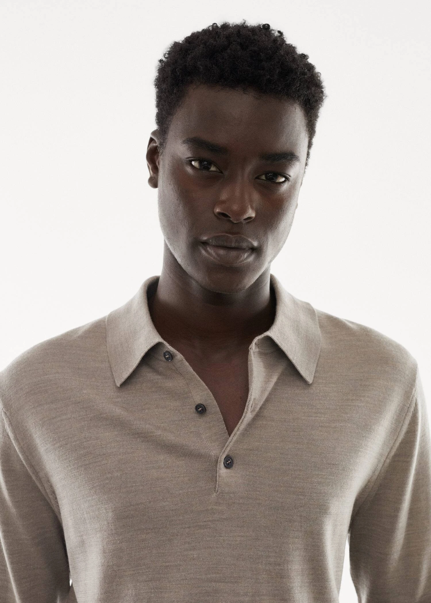 Polo 100 % Laine Mérinos Manches Longues 20 Polo 100 % Laine Mérinos Manches Longues – Image 18