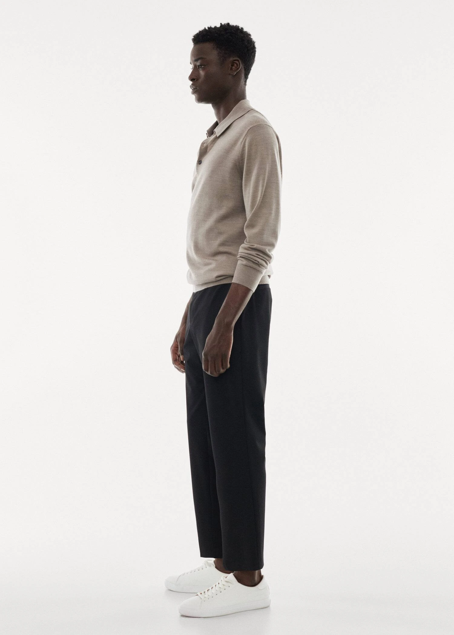 Polo 100 % Laine Mérinos Manches Longues 21 Polo 100 % Laine Mérinos Manches Longues – Image 19