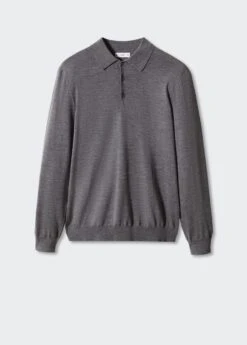 Polo 100 % Laine Mérinos Manches Longues 28 Polo 100 % Laine Mérinos Manches Longues -Vêtements Pascher 57004766 92 B