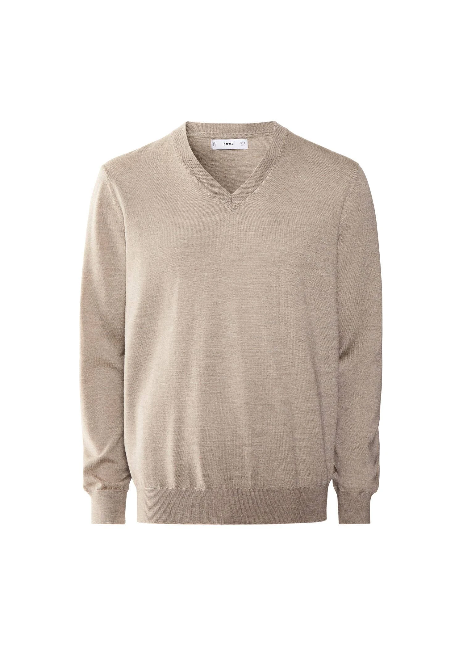 Pull-over 100 % Laine Mérinos Col V 9 Pull-over 100 % Laine Mérinos Col V – Image 7