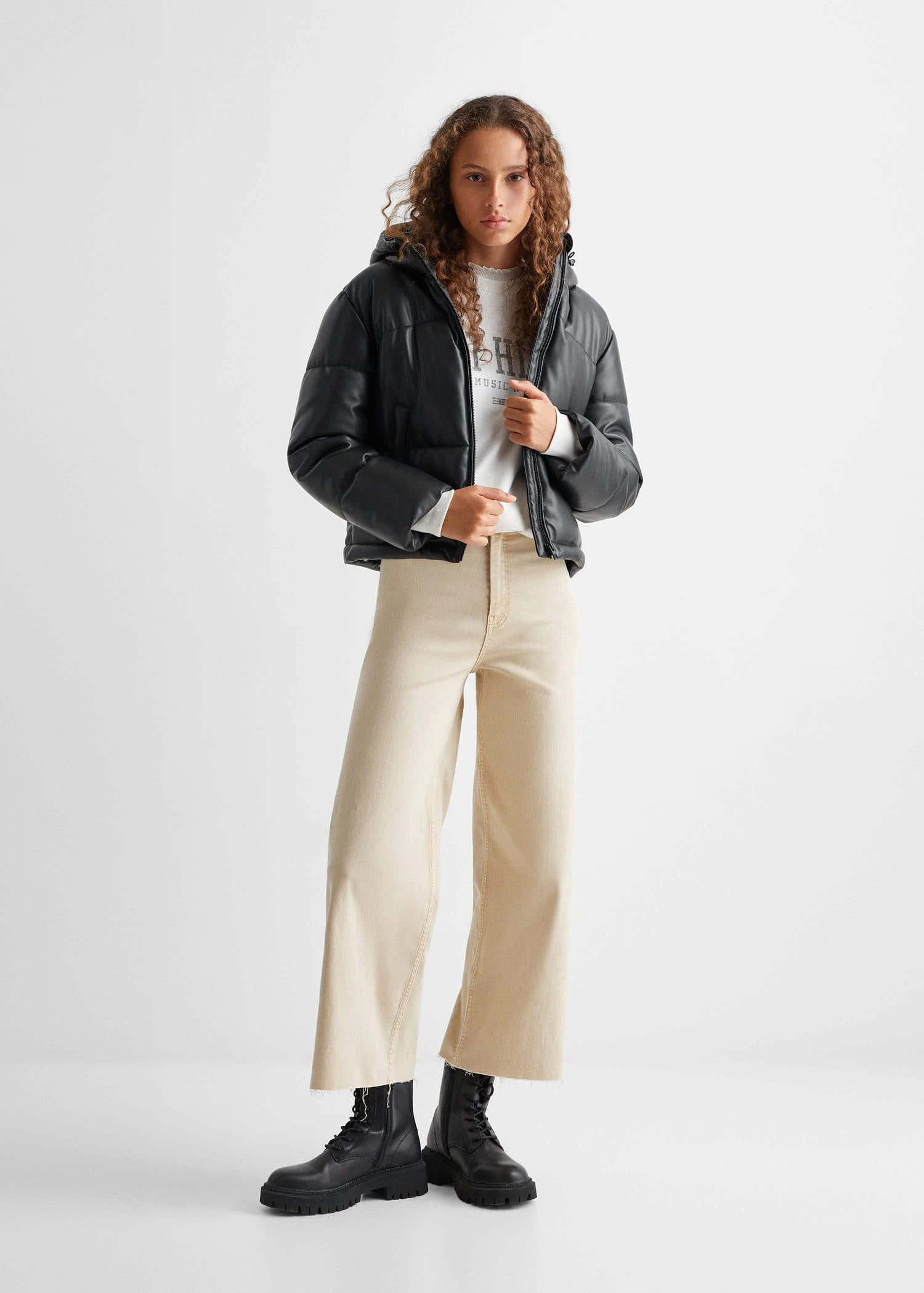 Anorak Matelassé Similicuir 4 Anorak Matelassé Similicuir – Image 2