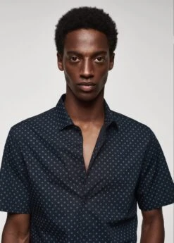 Chemise 100 % Coton Manches Courtes Fleurs -Vêtements Pascher 57005792 56 D1