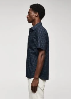 Chemise 100 % Coton Manches Courtes Fleurs -Vêtements Pascher 57005792 56 D2