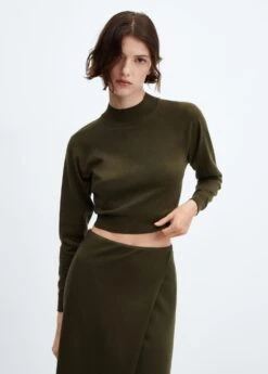 Pull-over Crop Col Montant -Vêtements Pascher 57005798 37