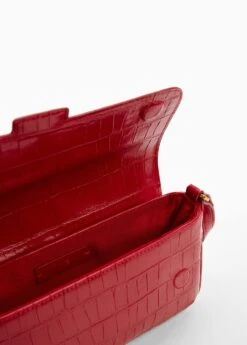 Sac Porté épaule Effet Croco -Vêtements Pascher 57005801 70 D2