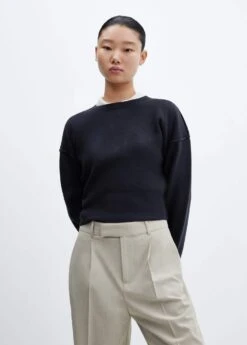 Pull-over Coutures Emmanchures Tombantes