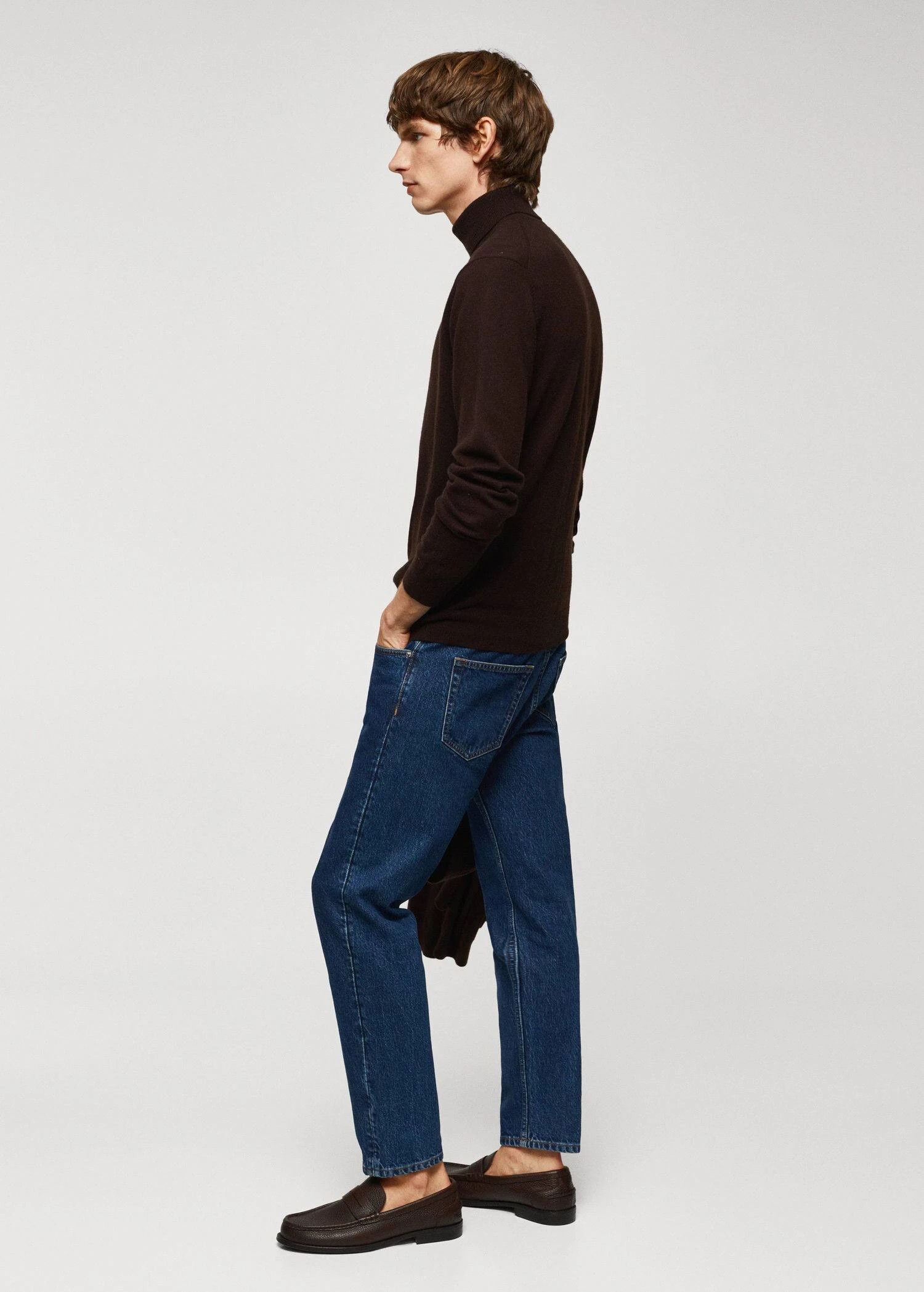 Pull-over à Col Montant En Laine 7 Pull-over à Col Montant En Laine – Image 5