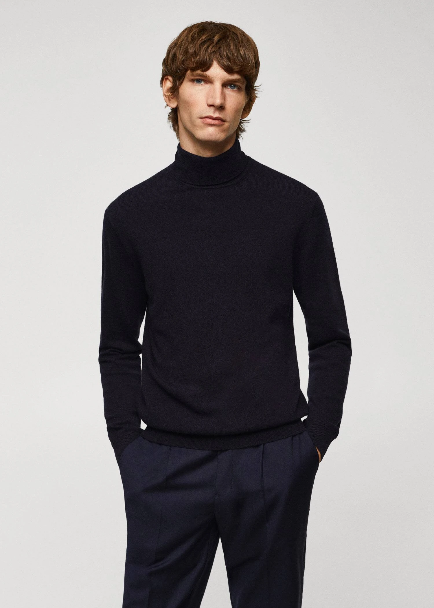 Pull-over à Col Montant En Laine 11 Pull-over à Col Montant En Laine – Image 9