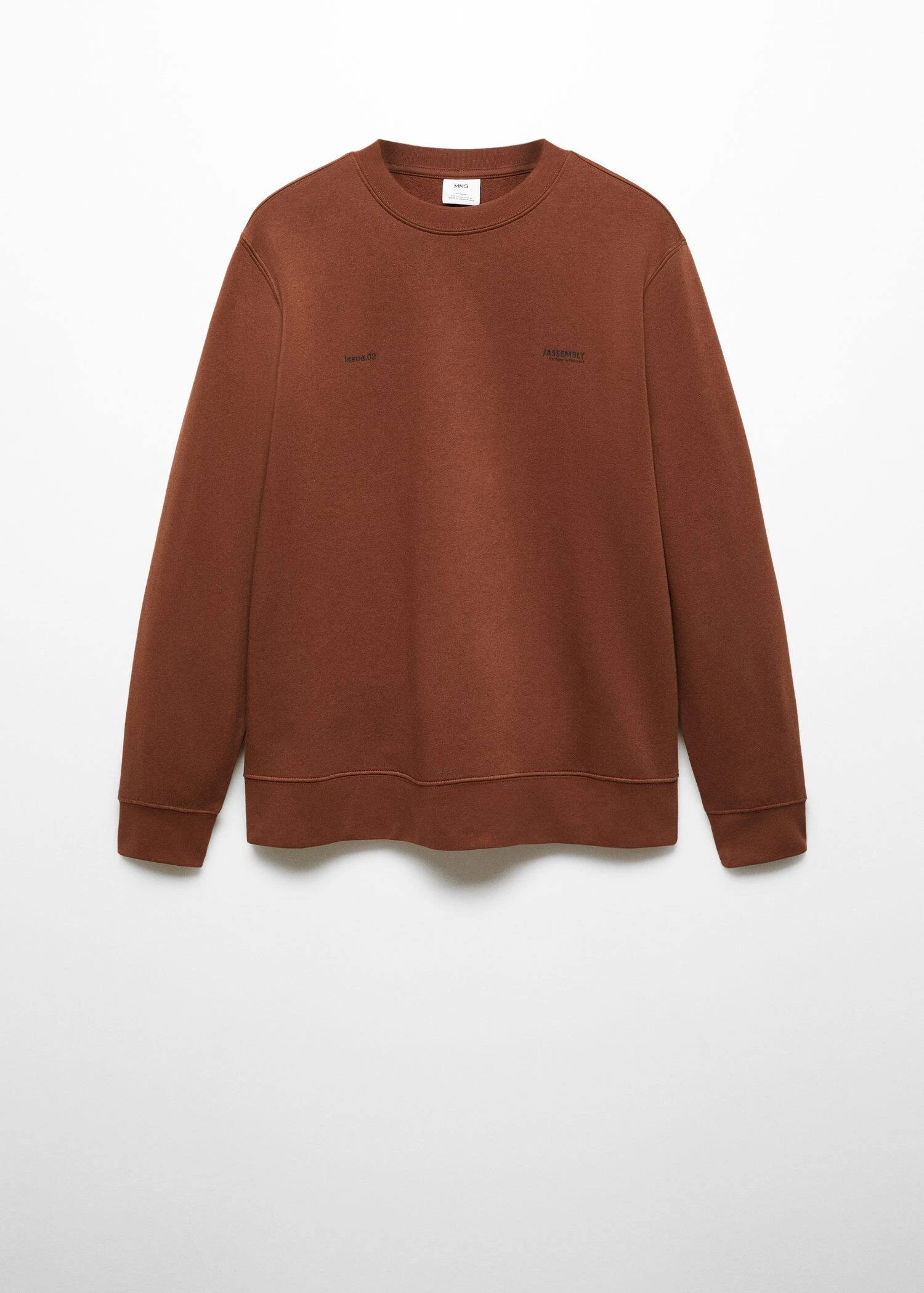 Sweat-shirt Coton Texte 9 Sweat-shirt Coton Texte – Image 7