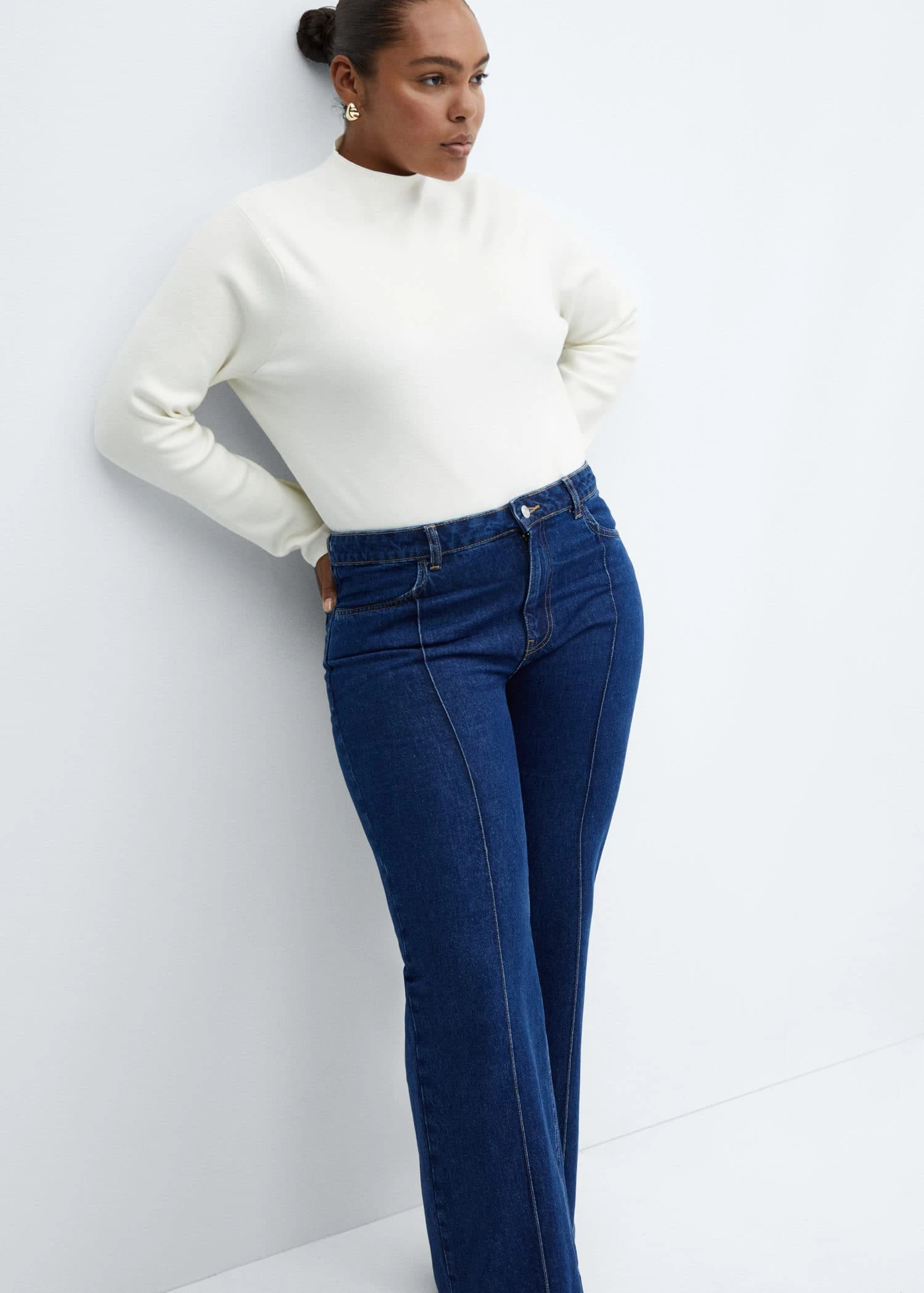 Jean Wideleg Coutures Décoratives 9 Jean Wideleg Coutures Décoratives – Image 7