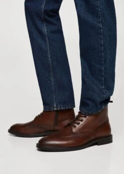 Bottines Cuir Perforées 15 Bottines Cuir Perforées -Vêtements Pascher 57006031 CU D9