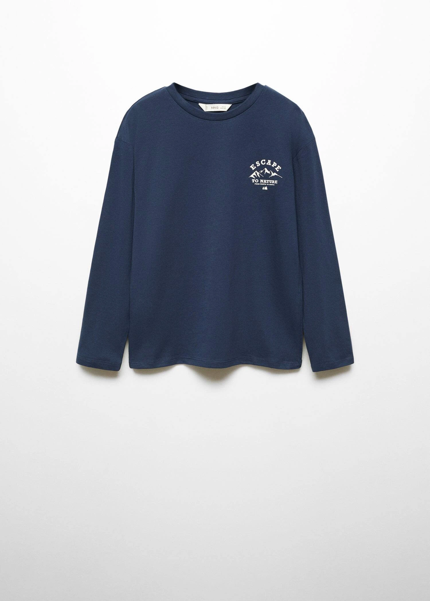 T-shirt Manches Longues Message 4 T-shirt Manches Longues Message – Image 2