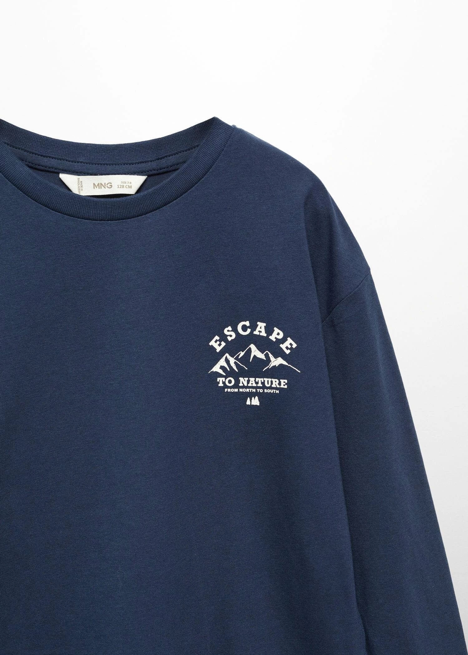 T-shirt Manches Longues Message 5 T-shirt Manches Longues Message – Image 3