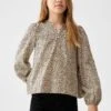 Blouse En Imprimé Léopard