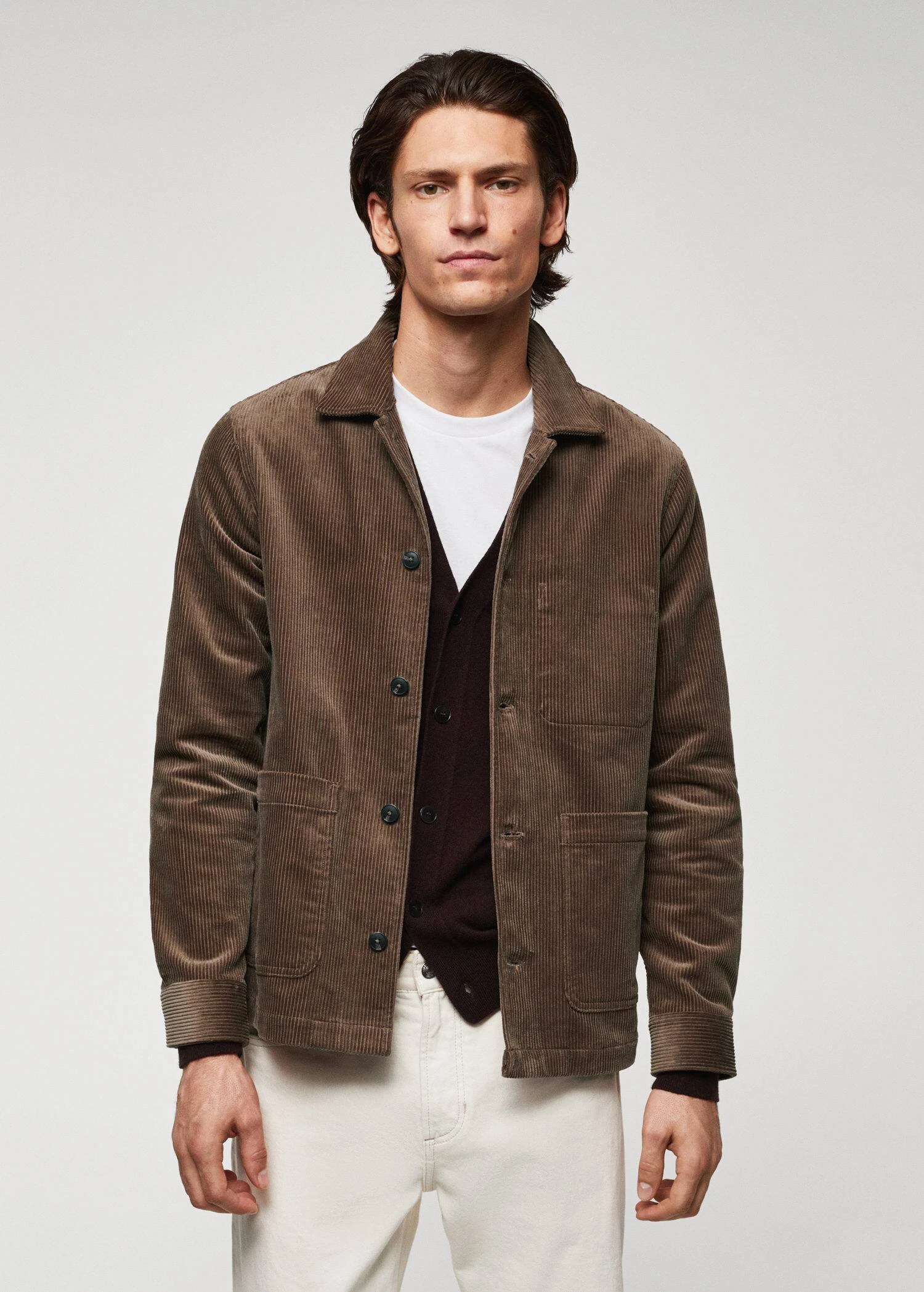 Surchemise Velours Côtelé Poches 3 Surchemise Velours Côtelé Poches