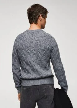 Pull-over Laine Mélangée Torsades 11 Pull-over Laine Mélangée Torsades -Vêtements Pascher 57007725 96 R