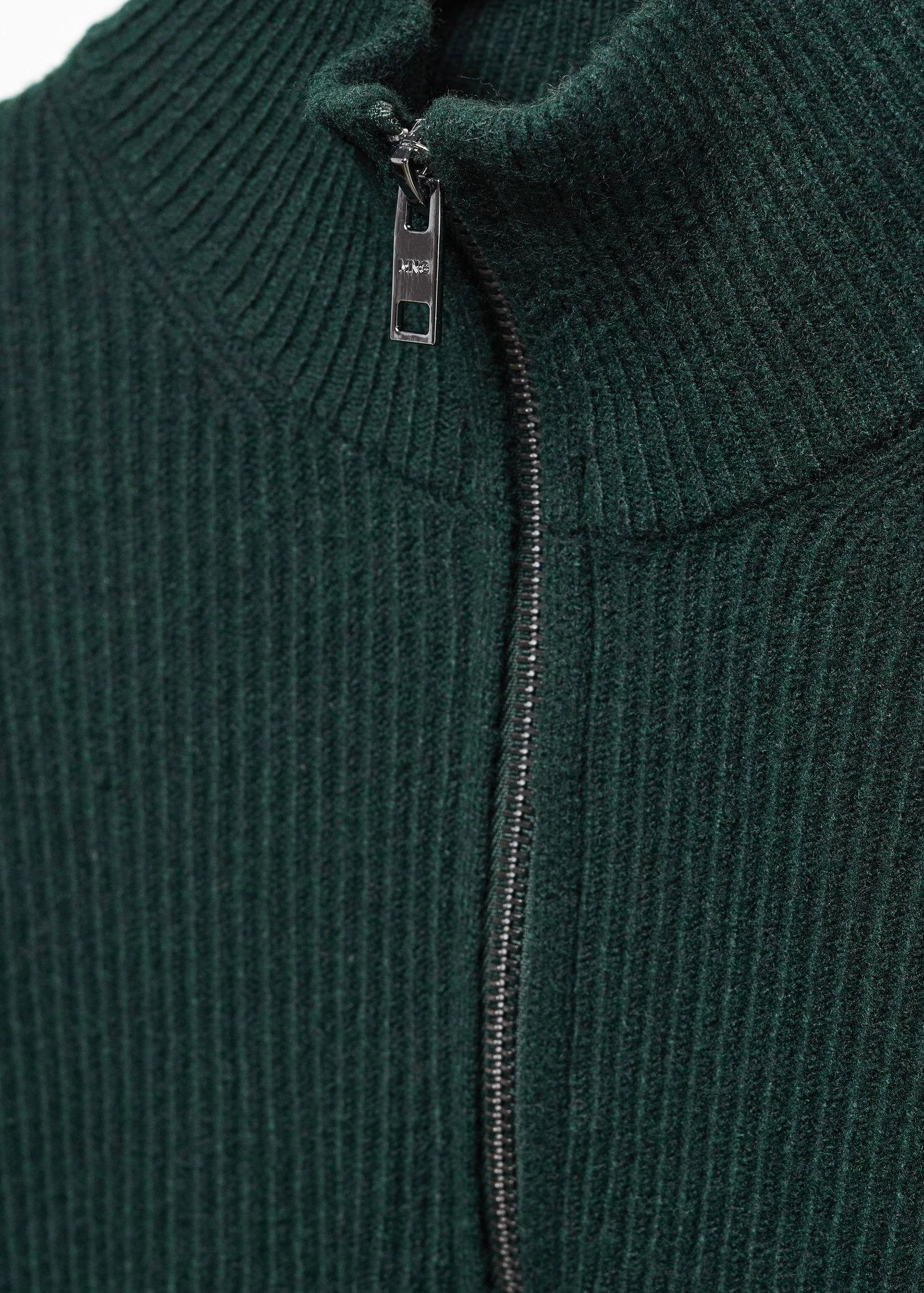 Pull-over Zippé Maille Côtelée 22 Pull-over Zippé Maille Côtelée – Image 20