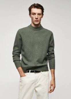 Pull Col Montant Laine Mélangée -Vêtements Pascher 57007729 48