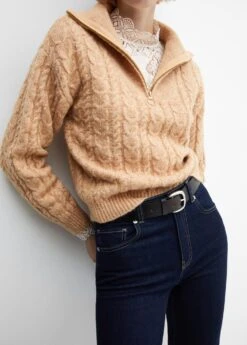 Pull-over Torsades Col Zippé 15 Pull-over Torsades Col Zippé -Vêtements Pascher 57007736 09 D6