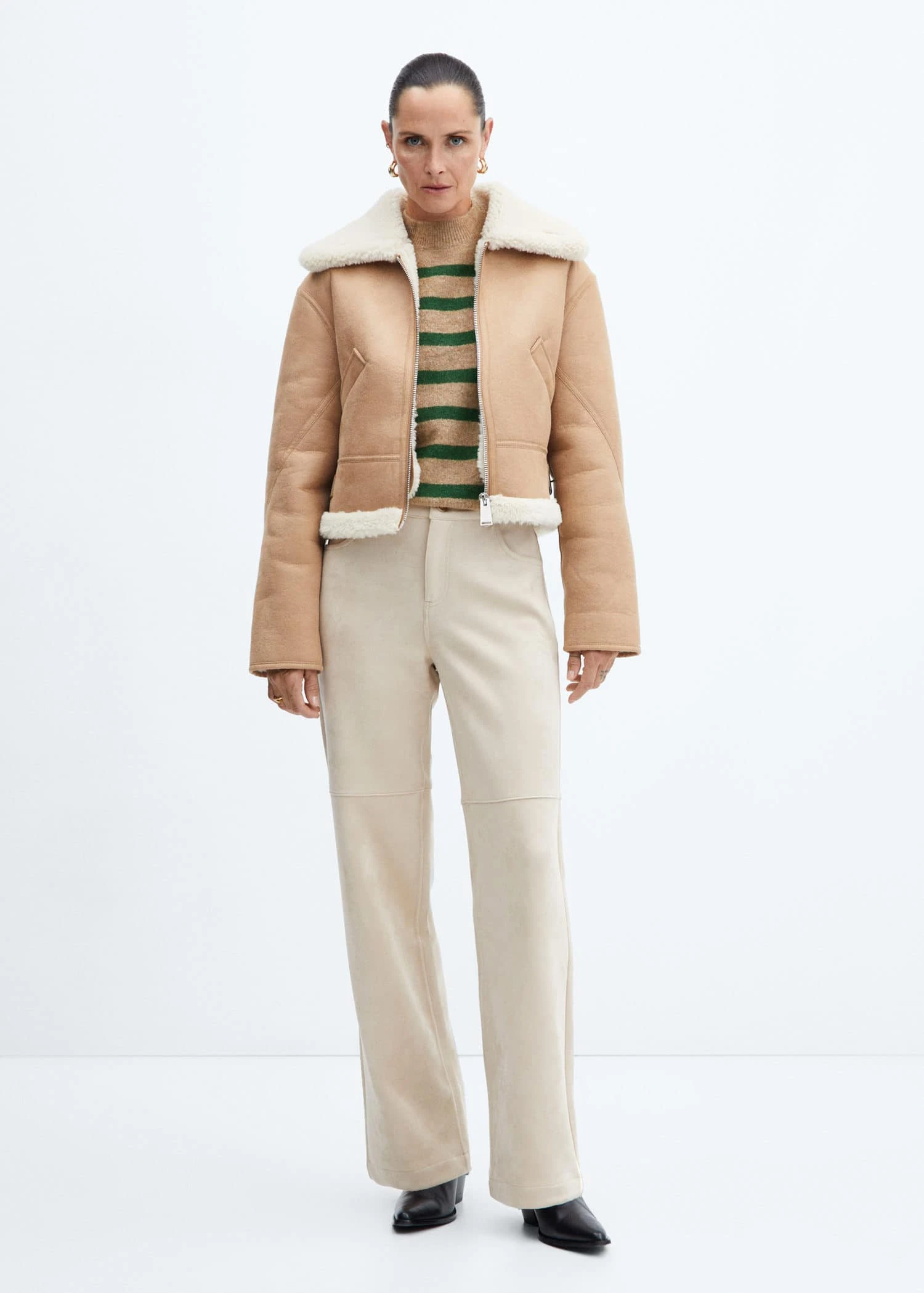 Pull-over Rayé Col Rond 4 Pull-over Rayé Col Rond – Image 2