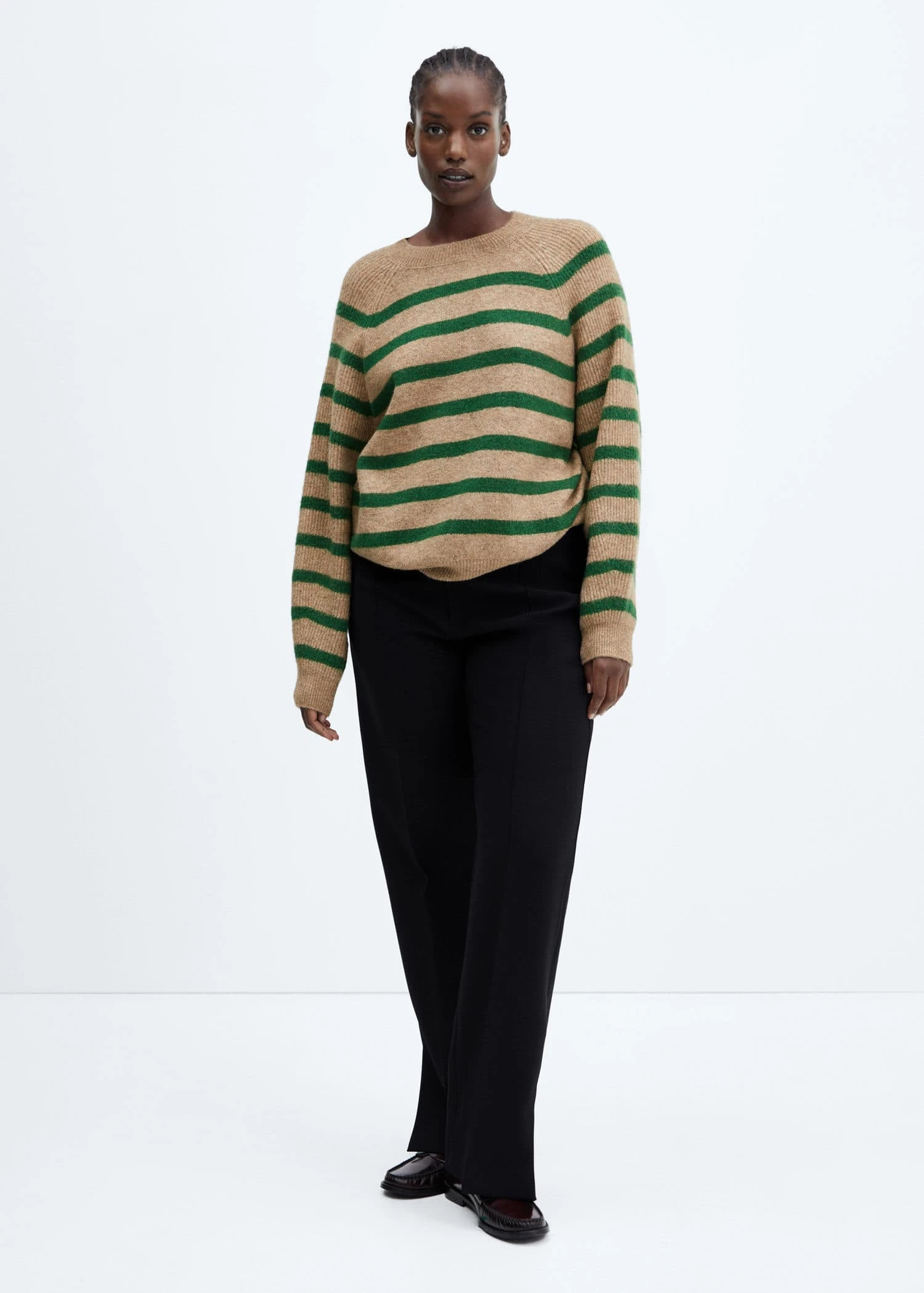 Pull-over Rayé Col Rond 7 Pull-over Rayé Col Rond – Image 5