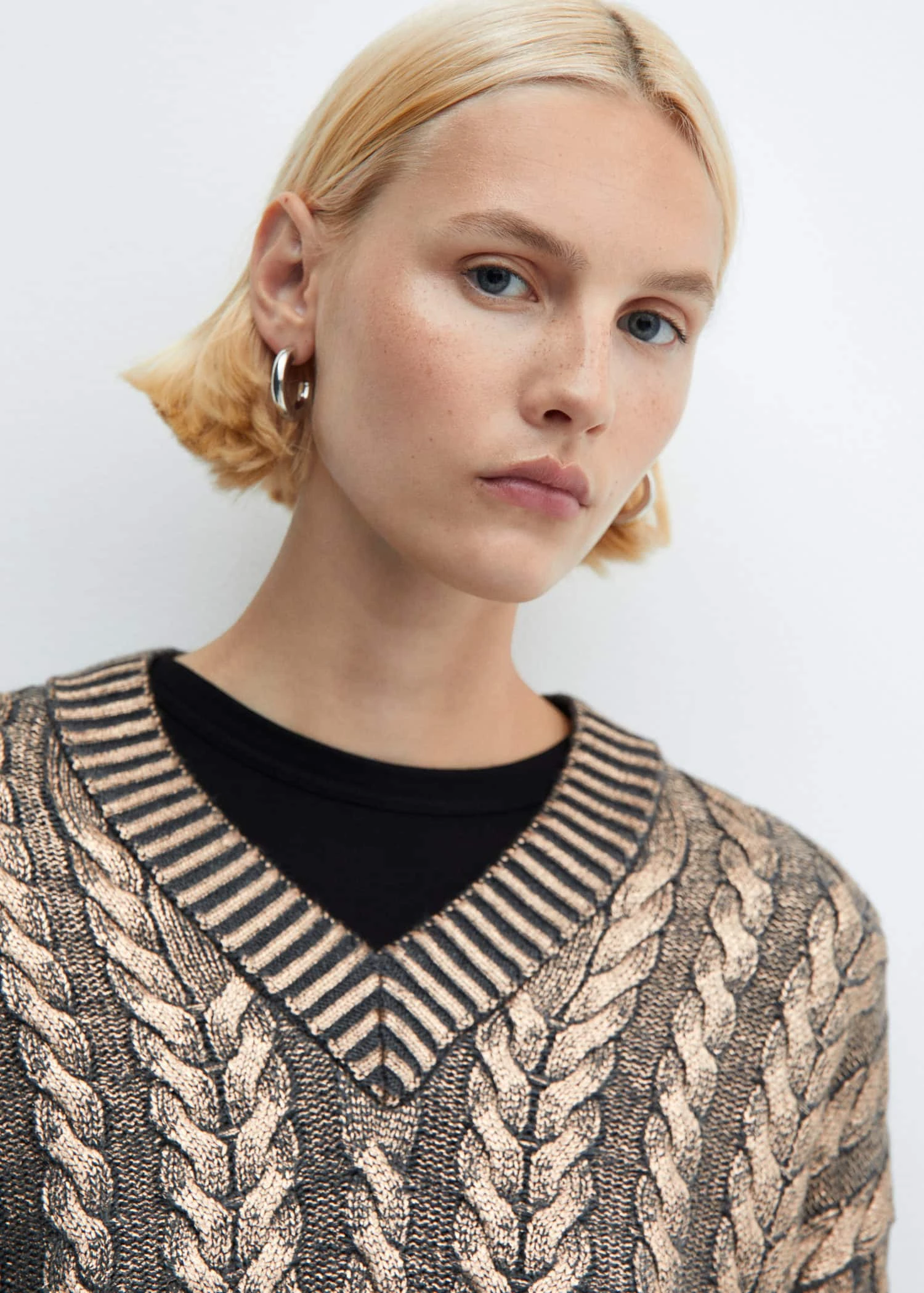 Pull-over Col V Foil 6 Pull-over Col V Foil – Image 4