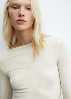 T-shirt Lyocell Col Bateau -Vêtements Pascher 57007912 05 D1