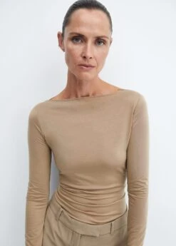 T-shirt Lyocell Col Bateau -Vêtements Pascher 57007912 35