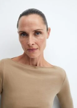 T-shirt Lyocell Col Bateau -Vêtements Pascher 57007912 35 D1