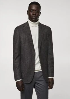 Blazer Laine Vierge Fines Rayures -Vêtements Pascher 57008636 92 D4