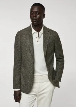 Veste Laine Vierge En Imprimé Chevrons -Vêtements Pascher 57008637 40 D4