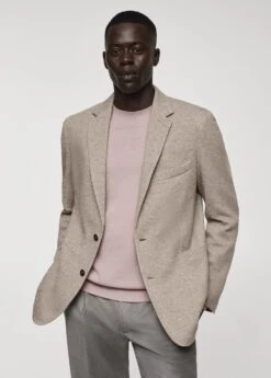 Blazer Maille Laine Vierge 16 Blazer Maille Laine Vierge -Vêtements Pascher 57008638 08 D4