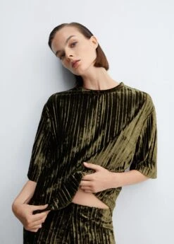 T-shirt Velours -Vêtements Pascher 57009102 43 D1