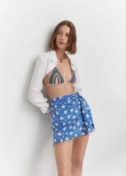 Minijupe Imprimée Perles -Vêtements Pascher 57010081 52 D2