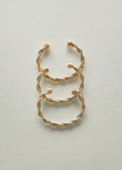 Bracelet Rigide Entrelacé -Vêtements Pascher 57010274 OR D8