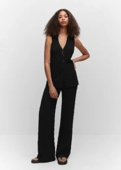 Gilet Texturé Col Polo -Vêtements Pascher 57010277 99 99999999 01