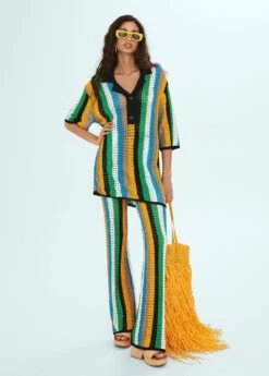 Polo Maille Ajourée Oversize -Vêtements Pascher 57010379 15 99999999 01